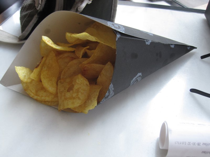 Cone of 'chips'