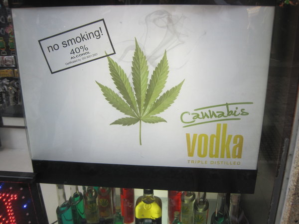 Cannabis vodka