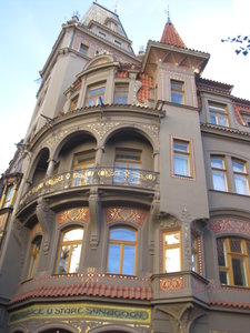 A Prague building