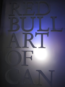 Red Bull can art exhibition