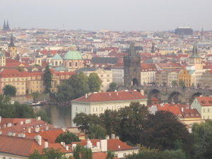 Prague from Castle Square 