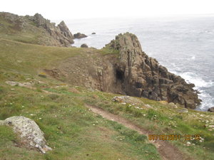 Walk from Purthcurno to Lands End