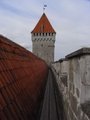 Kuressaare Castle roof walk-turret view