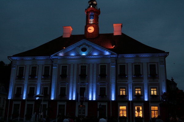 Tartu town hall - front view