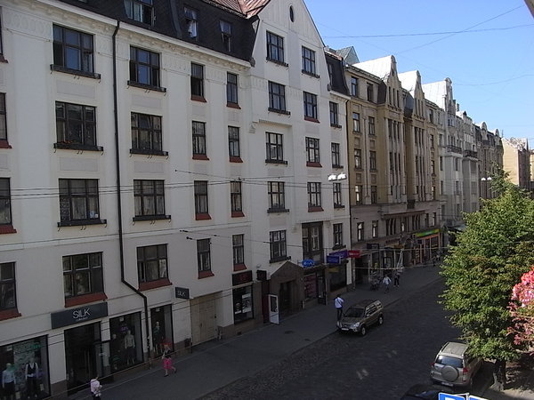 Riga -looking down Gertrudes iela