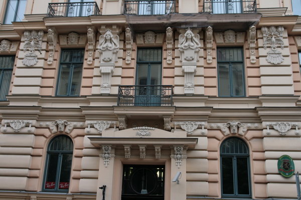Riga - Art Nouveau detail