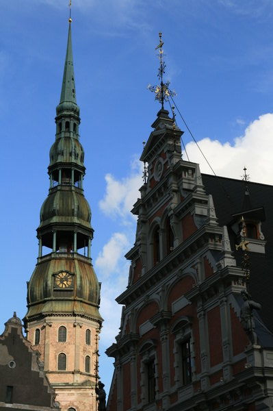 Riga - St Peter's Lutheran church