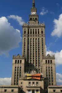 Warsawa - Stalin's Palace of Culture