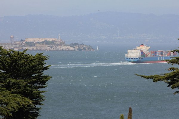 Alcatraz escape route