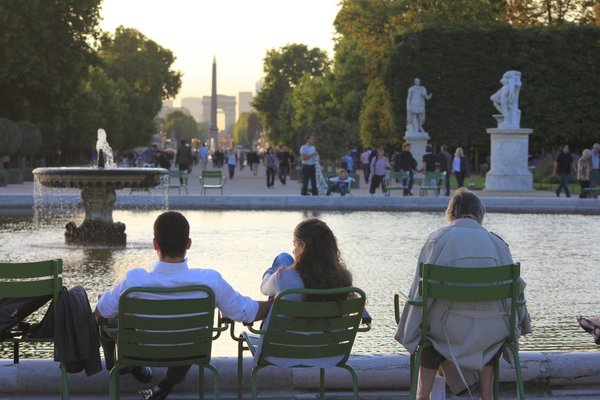 from Tuileries towards....