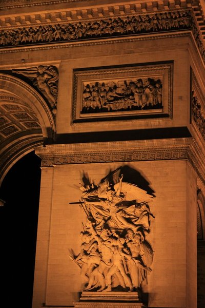 Arc de Triomphe detail