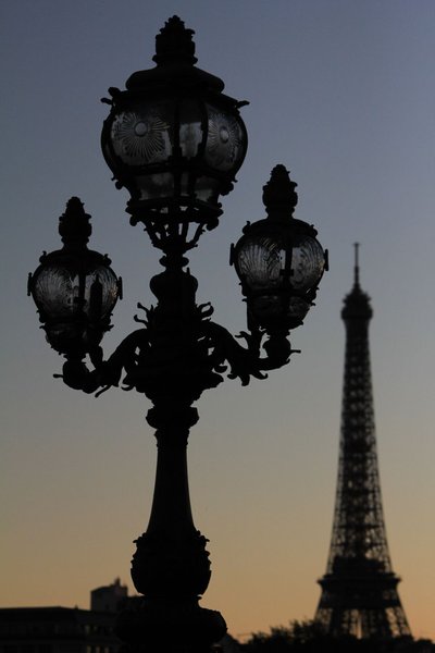 Pont Neuf lamp and another tower