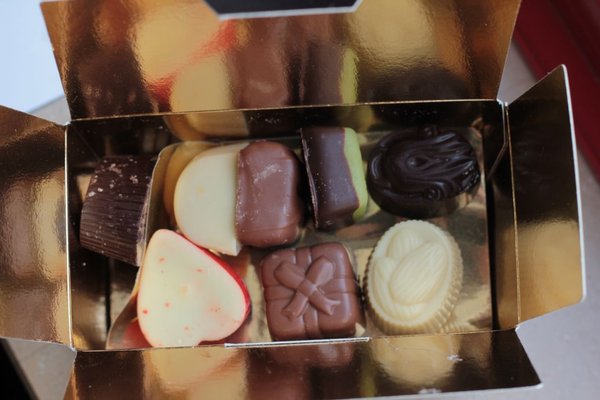 Brugge chocs - opened