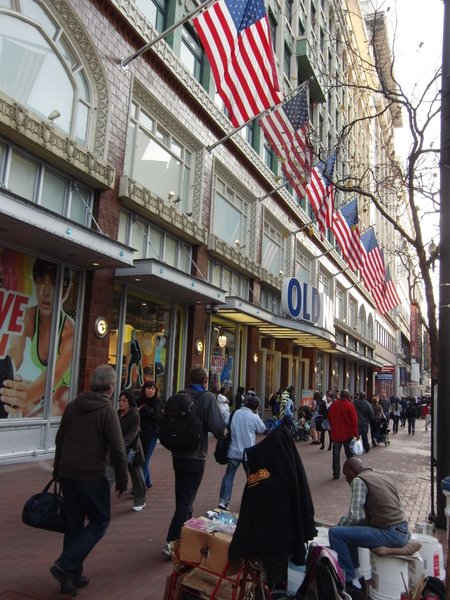 Old Navy store in Market St
