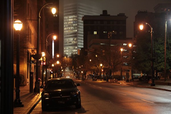 Atlanta night street