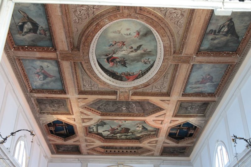 Piran St George ceiling