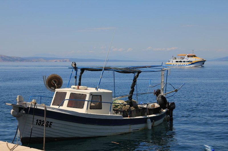 bus halt at Senj (?)