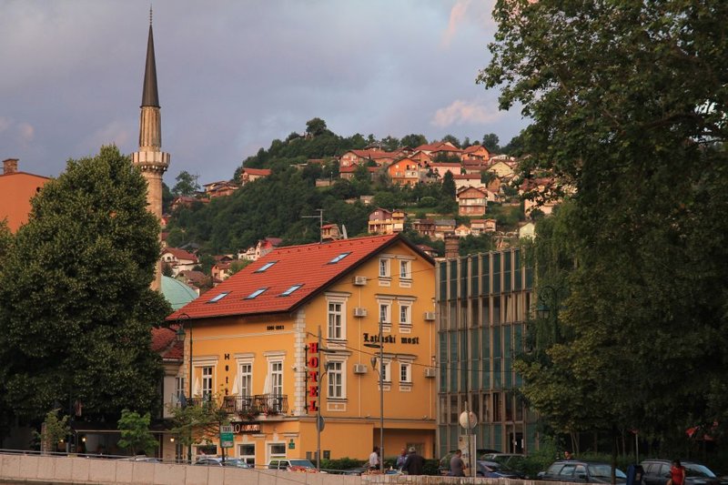 the Sarajevo hills