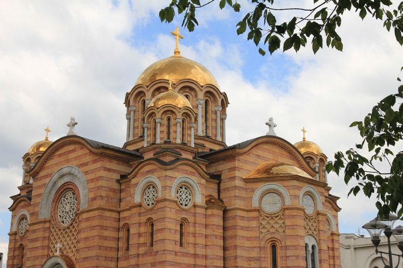 the Orthodox Cathedral