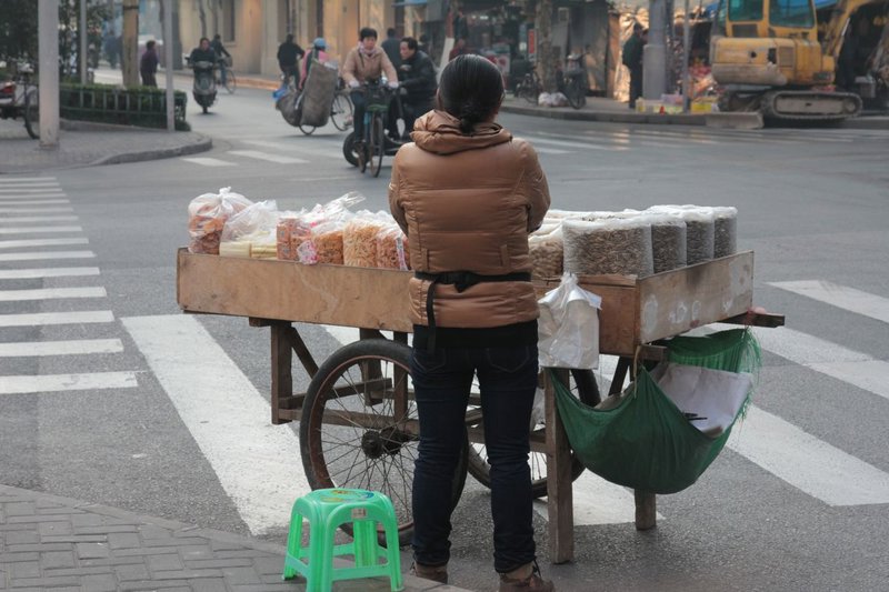 a street vendor