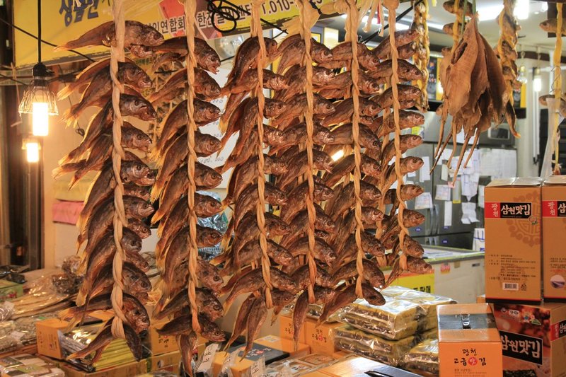 more dried fish