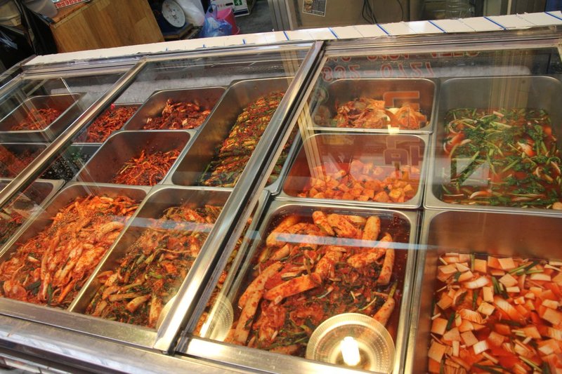 Buyeo market kimchi