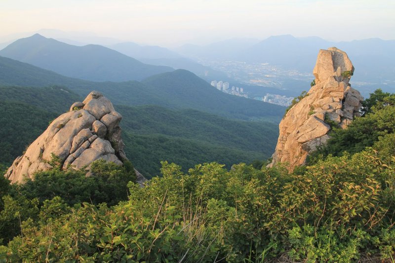Geumjeongsan rocks