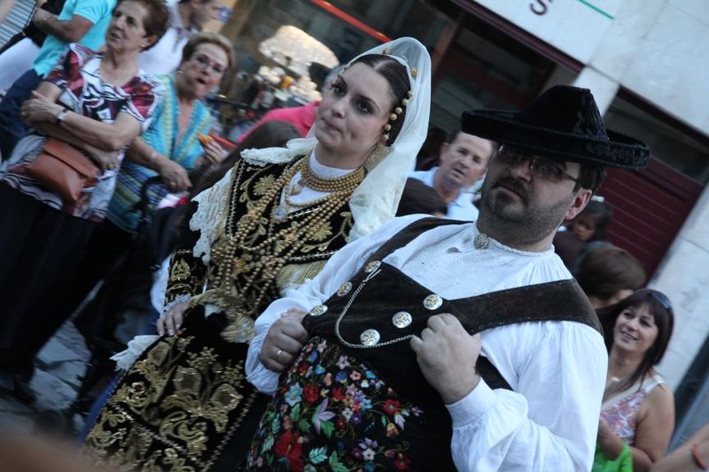 Salamanca parade - the last couple