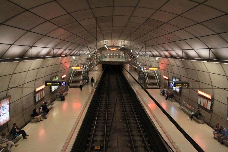 Bilbao metro station