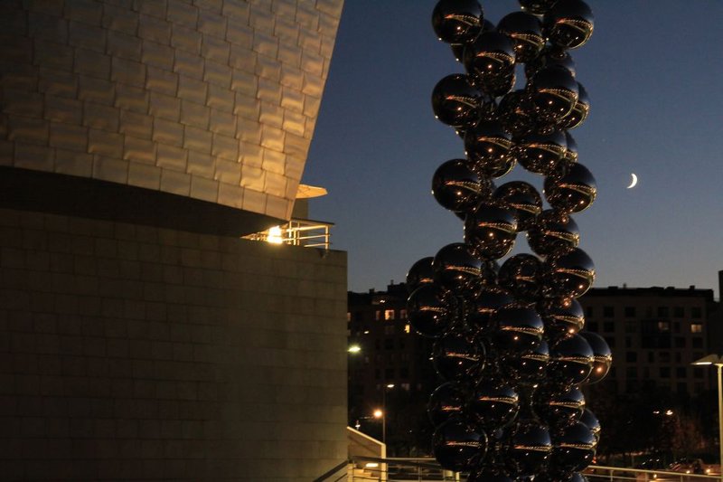 the Guggenheim and shiny stuff