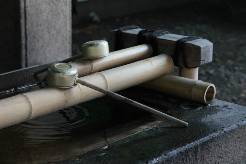 Ueno Toshogu shrine - washing utensils