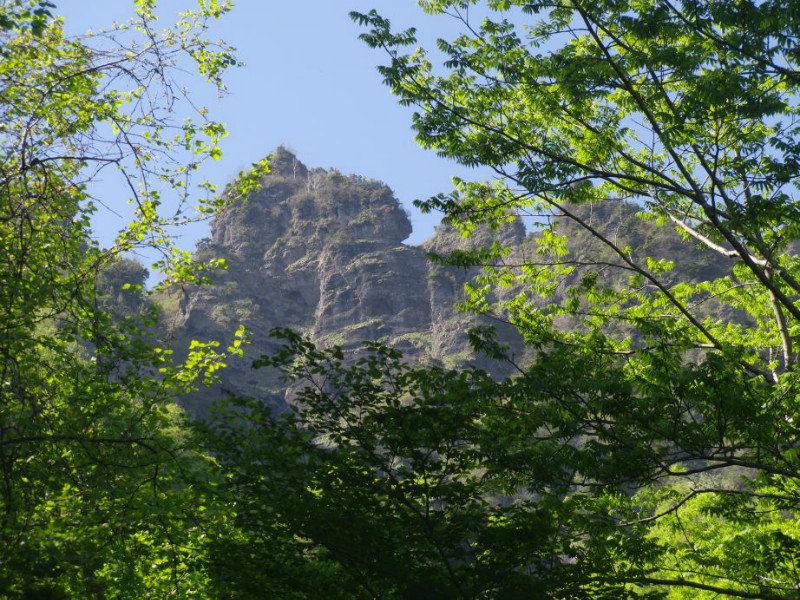 Togakushi Okusha crags