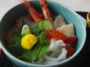 Hashidate seafood lunch
