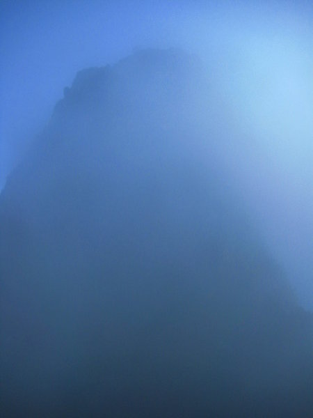 Huayna Picchu vor dem Aufstieg