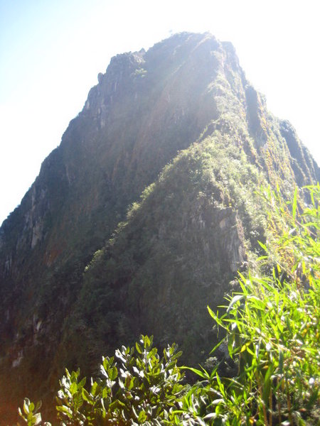 Huayna Picchu nach dem Aufstieg