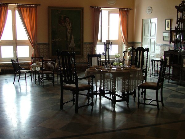 Jai Vilas Palace: comedor familiar