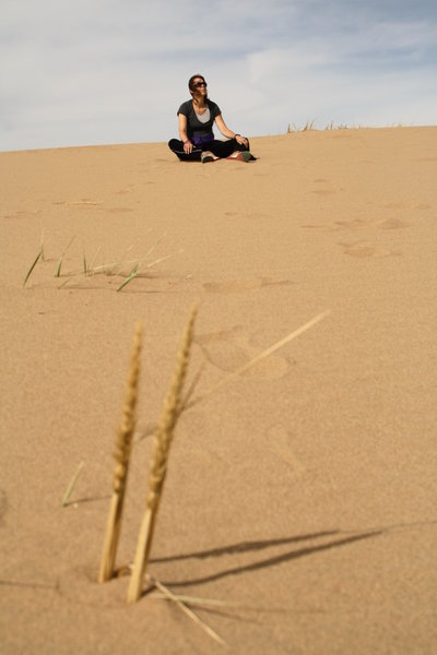 northern Gobi sand dunes