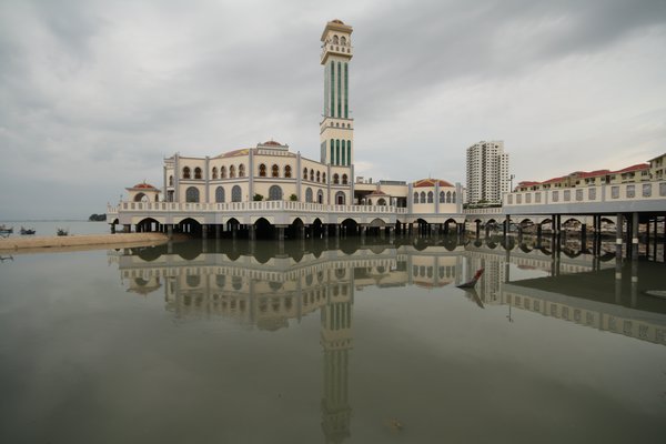 floating mosque, Penang