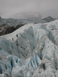 climbing franz josef glacier