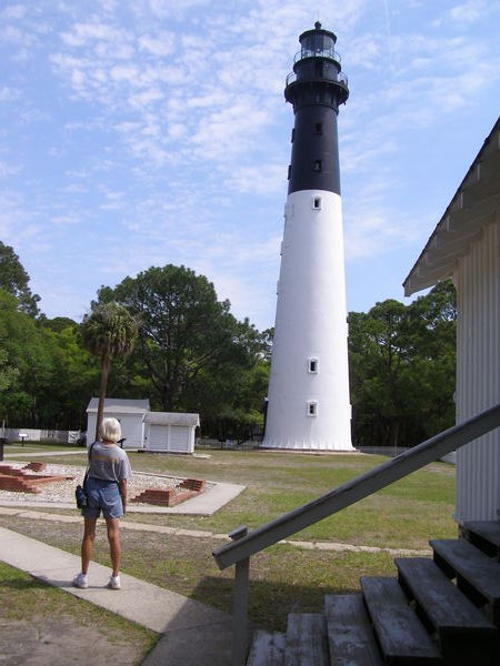 Lighthouse, Hunting Island Fort Clinch