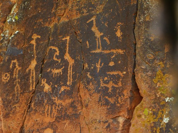 Petroglyphs, Sinagua Indians