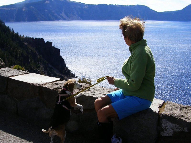 Crater Lake with Princess
