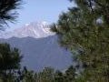 Pikes Peak from Campground