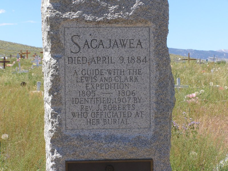 Sacajawea's gravesite