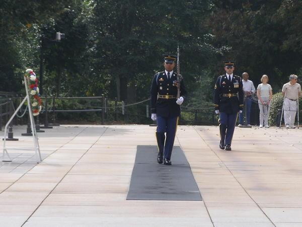 Wash DC Tomb of Unknown Soldiers