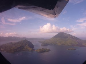 Banda Islands - View from our little plane