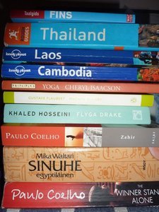 Bangkok: we like to travel light, hence our library