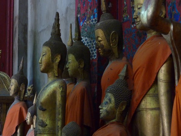 Luang Prabang buddhas