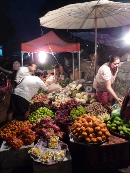 Nightmarket Luang Prabang