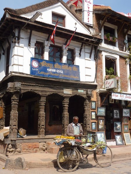 Architecture on Durbar Square in Patan historical city
